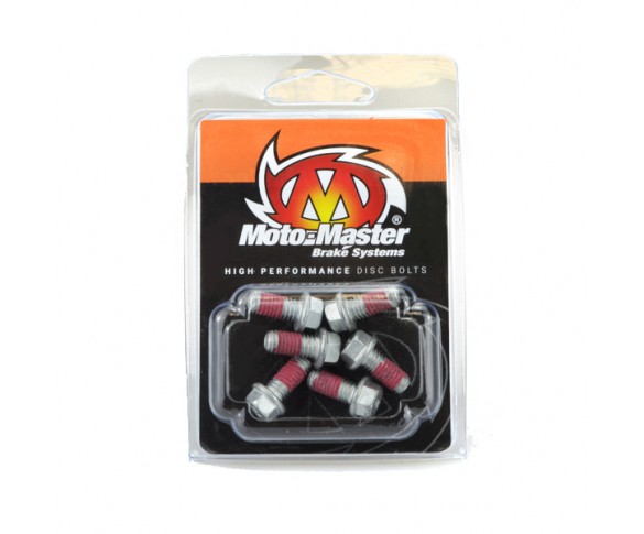 Moto-Master, Skiv bult M6*13 Sexkant 6st, BAK FRAM