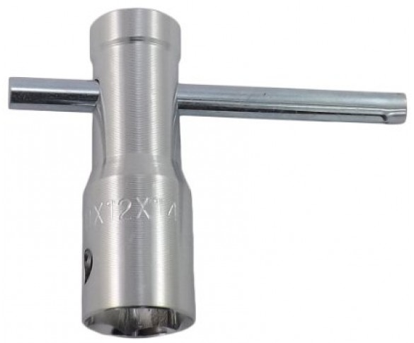 Holeshot, Tändstiftsnyckel 16-18-21mm (passar stift med 10, 12 och 14 mm gänga)