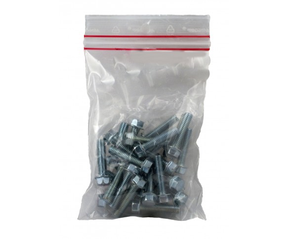 Holeshot, Skruvpåse, M6 x 20mm  25pack