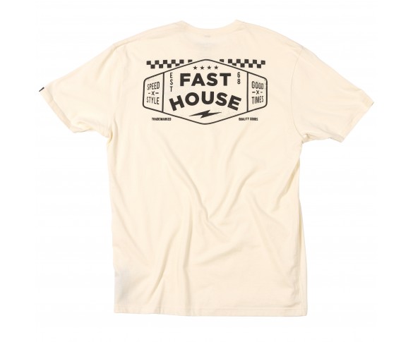 Fasthouse, Station SS Tee, Natural, VUXEN, S