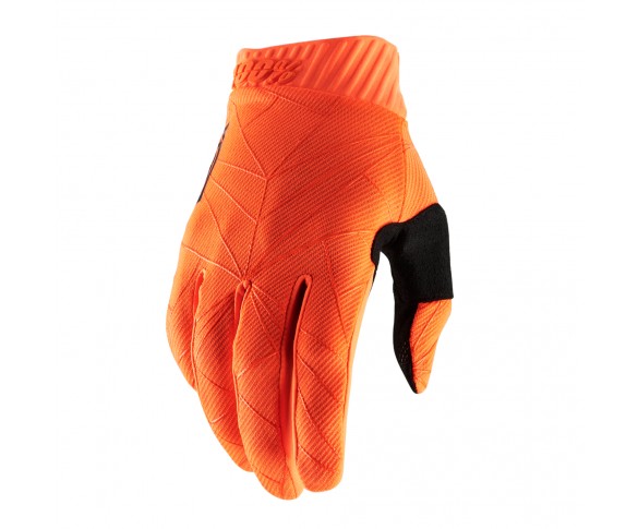 100%, RIDEFIT HANDSKAR, VUXEN, M, NEON ORANGE SVART