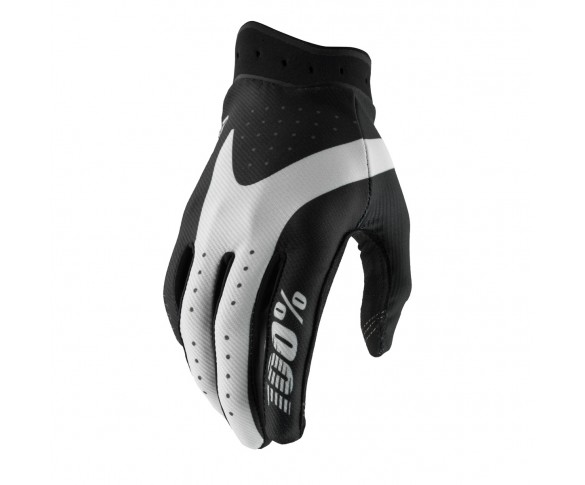 100%, ITRACK YOUTH Handskar Black, BARN, L, SVART