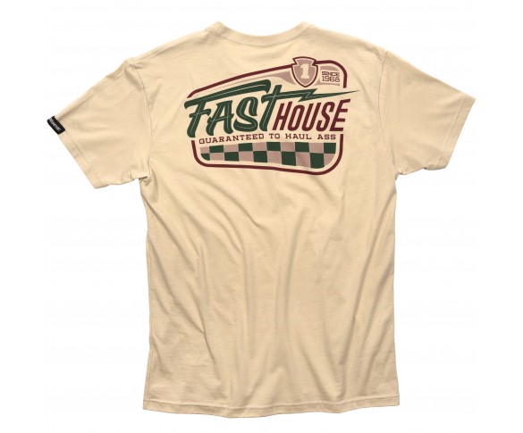 Fasthouse, Diner SS Tee, Cream, VUXEN, S