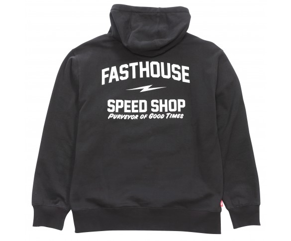 Fasthouse, Purveyor Hooded Pullover, Black, VUXEN, L
