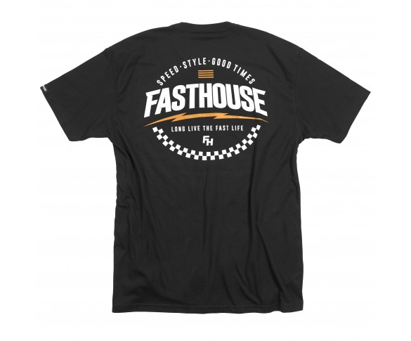 Fasthouse, Sparq SS Tee, Black, VUXEN, S