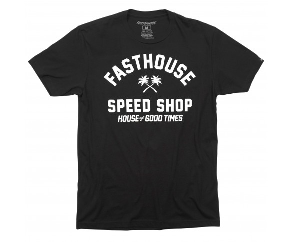 Fasthouse, Youth Haven SS Tee, Black, BARN, XS