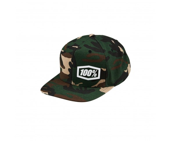 100%, MACHINE Snapback Cap Camo - OS, VUXEN, CAMO