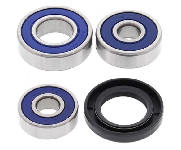 All Balls, Wheel Bearing Kit Rear Kawasaki KLX110 02-18, KLX110L 10-18, Suzuki DR, BAK