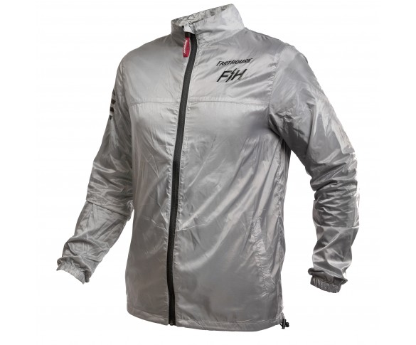 Fasthouse, Tracker Packable Windbreaker, Light Gray, VUXEN, M