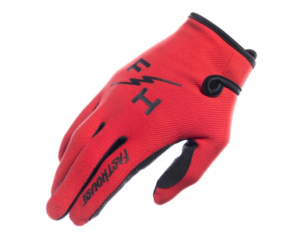Fasthouse, Carbon Eternal Handskar, Red, VUXEN, M