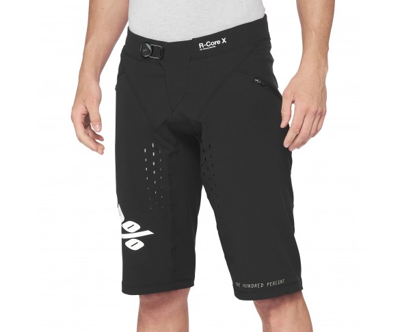 100%, R-CORE X Shorts Black, VUXEN, 38
