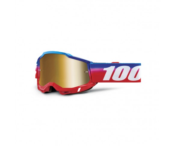 100%, ACCURI 2 Glasögon Unity - Mirror True Gold Lens, VUXEN