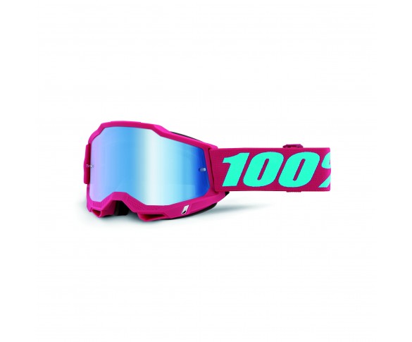 100%, ACCURI 2 Goggle Excelsior - Mirror Blue Lens, VUXEN