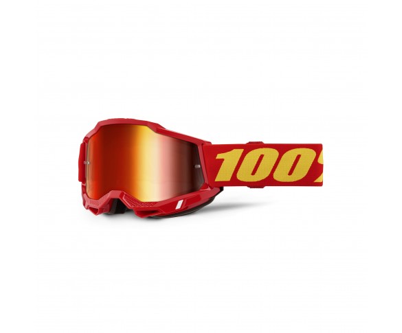 100%, ACCURI 2 Glasögon Red - Mirror Red Lens, VUXEN