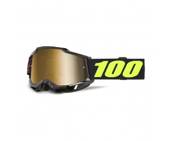 100%, ACCURI 2 Glasögon Fairbanks - Mirror True Gold Lens, VUXEN