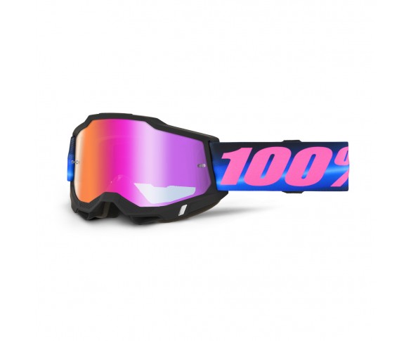 100%, ACCURI 2 Glasögon Superdome - Dark Red Mirror  Lens, VUXEN