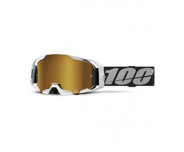 100%, ARmatic Glasögon RapidRacer - Mirror True Gold Lens, VUXEN