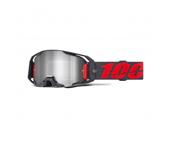 100%, ARMATIC Glasögon Turo - Mirror Silver Lens, VUXEN