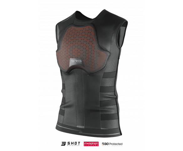 Shot, AIR GUARD, SRG-1 Airbag väst, VUXEN, XS, SVART