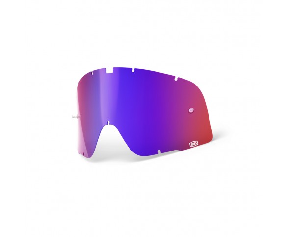 100%, BARSTOW Replacement Lens - Red/Blue Mirror