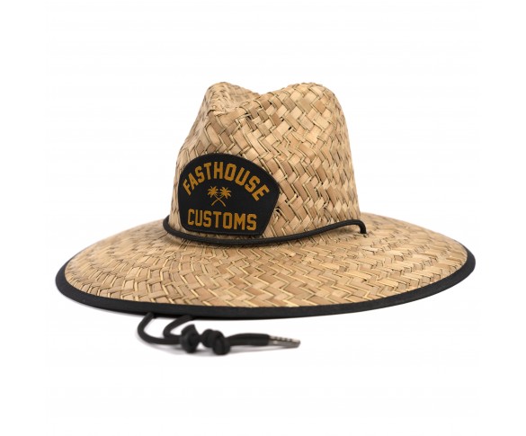 Fasthouse, Youth Haven Straw Hat, Natural, BARN