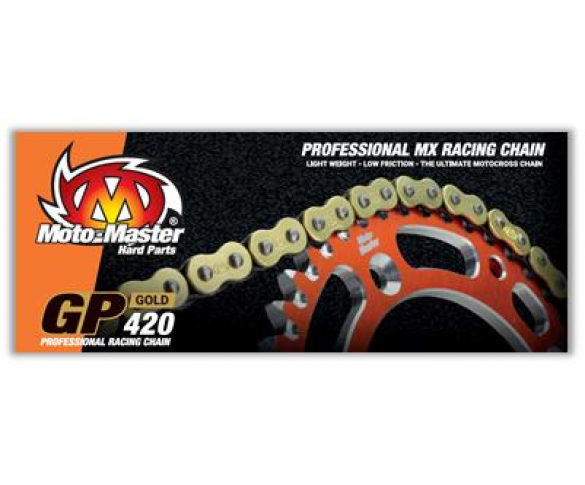 Moto-Master, Kedja MX GP-Gold, 134 Länkar, 420