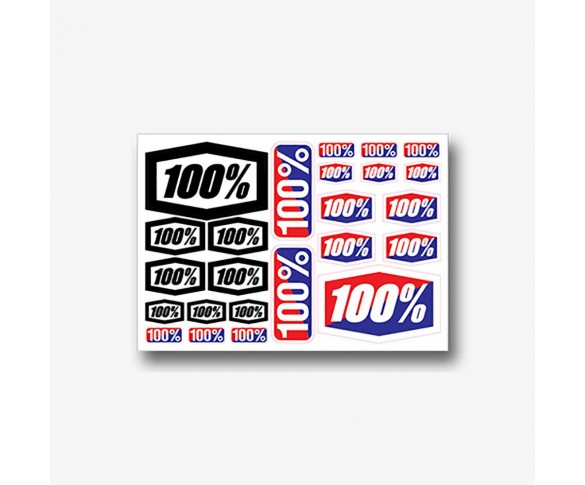 100%, DECAL SHEET NEW 8 x 5 1/2