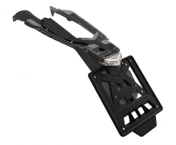 Rtech, Baklampa/bakskärm, Integra Led, avtagbar skylthållare, SVART