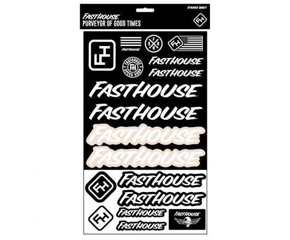 Fasthouse, FastHouse B&W Klistermärken Ark