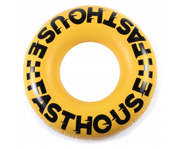 Fasthouse, Twister Pool Floatie, Yellow/Black