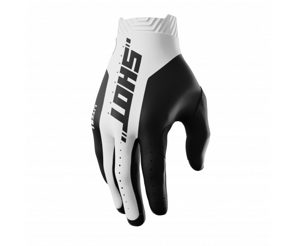 Shot, HANDSKAR LITE SKIN, VUXEN, XL, SVART VIT