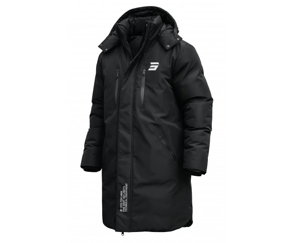 Shot, COAT CREW BLACK, VUXEN, L, SVART
