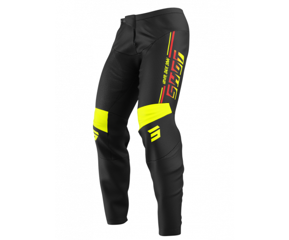 Shot, BYXA DEVO BLOCK, VUXEN, 36, NEON SVART GUL