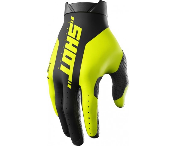 Shot, HANDSKAR LITE PRO NEON YELLOW, VUXEN, M, NEON GUL