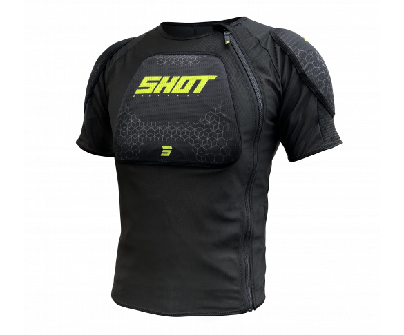 Shot, T-SHIRT AIRLIGHT, VUXEN, S, SVART