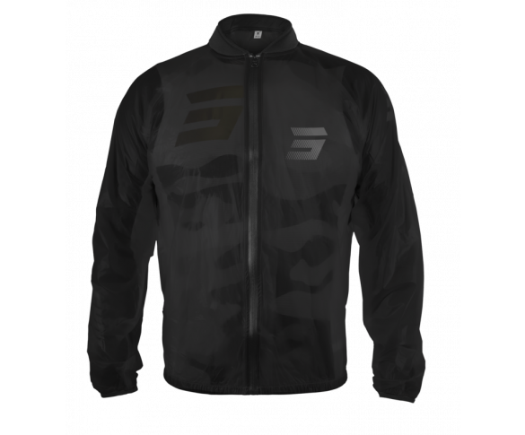 Shot, ELASTISK WINDBREAKER BLACK, VUXEN, XXL
