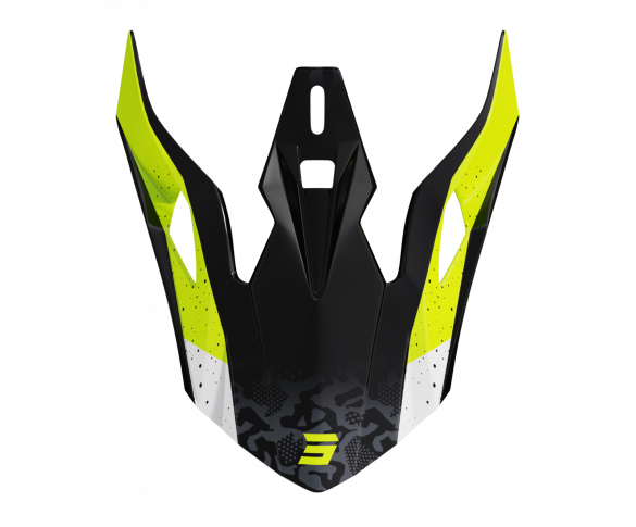 Shot, SKÄRM PULSE AIRFIT BLACK WHITE NEON YELLOW GLOSSY