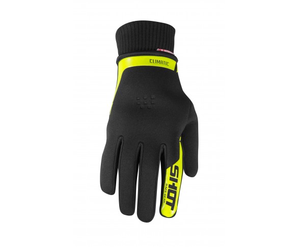 Shot, Handskar CLIMATIC, VUXEN, 12, SVART NEON GUL