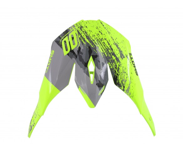 Shot, SKÄRM FURIOUS COUNTER GREY NEON YELLOW
