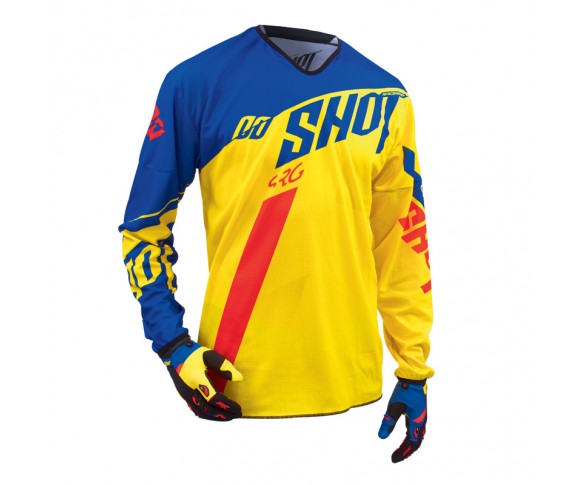 Shot, Tröja Flexor System, VUXEN, L, BLÅ RÖD