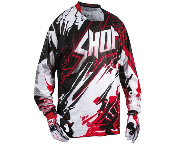 Shot, Crosströja Flexor 80's, XXL, RÖD