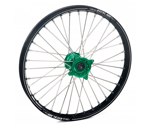 Haan Wheels, Komplett Hjul A60, 1,60, 21", FRAM, SVART GRÖN