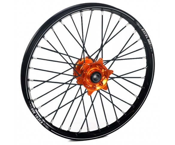 Haan Wheels, Komplett Hjul A60, 1,60, 21", FRAM, SVART ORANGE