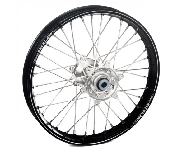 Haan Wheels, Komplett Hjul A60, 2,15, 19", BAK, SILVER SVART