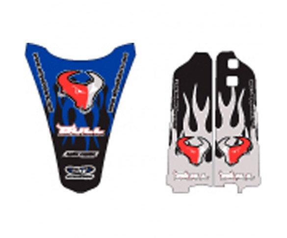 Why Stickers, Bull Sponsor YZF 250/450, 03-05