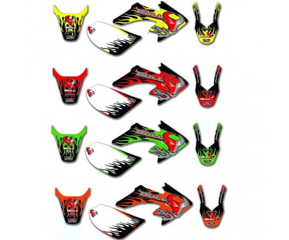 Why Stickers, Dekalkit CRF 50 Blå