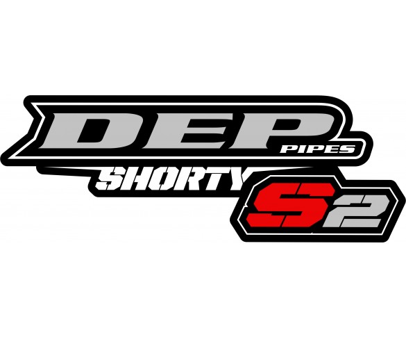 DEP, Sticker, S2 SHORTY Black