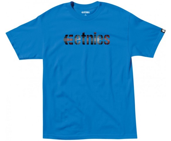 Etnies, Tshirt Corporate Royal, VUXEN, XL, BLÅ