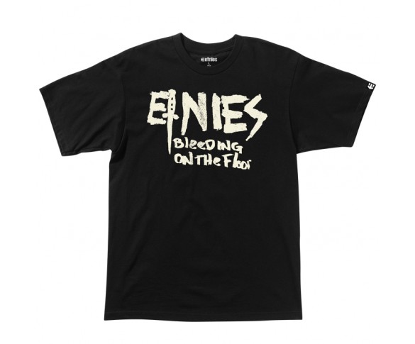 Etnies, T-Shirt Bleeding Floor, VUXEN, XL, SVART