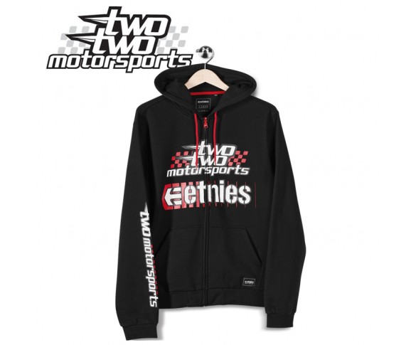 Etnies, Throttle Zip Fleece, VUXEN, L, SVART
